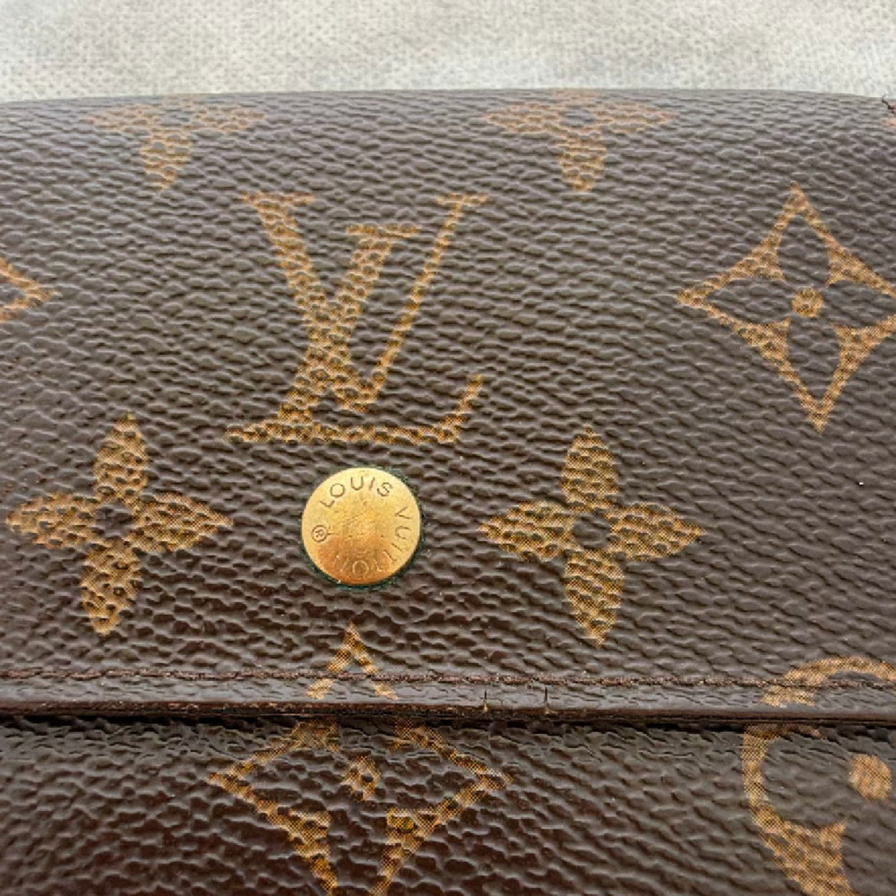 Louis Vuitton Portefeuille Elise Brown Monogram Canvas Walle - Picture 2 of 8